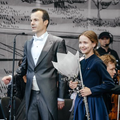 В воскресенье в Ульяновске состоялся концерт с оркестром
