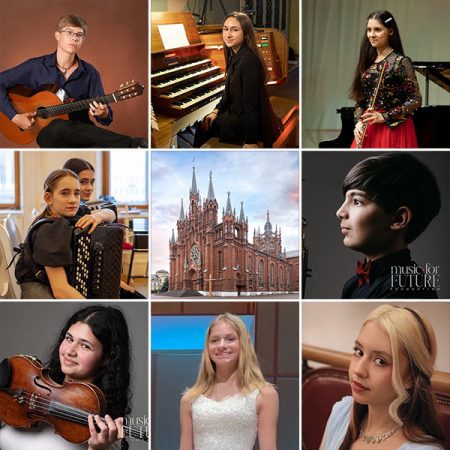 Концерт среди скульптур