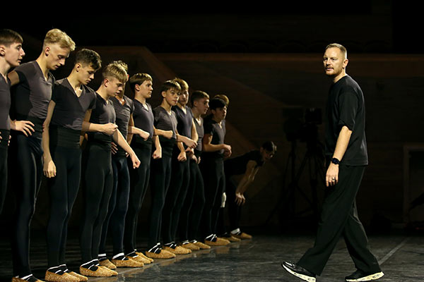 Репетиция к концерту-открытию XXII фестиваля «Москва встречает друзей»