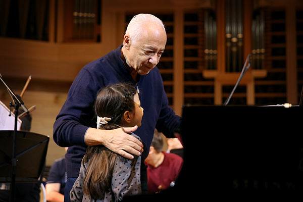 Репетиция к концерту-открытию XXII фестиваля «Москва встречает друзей»