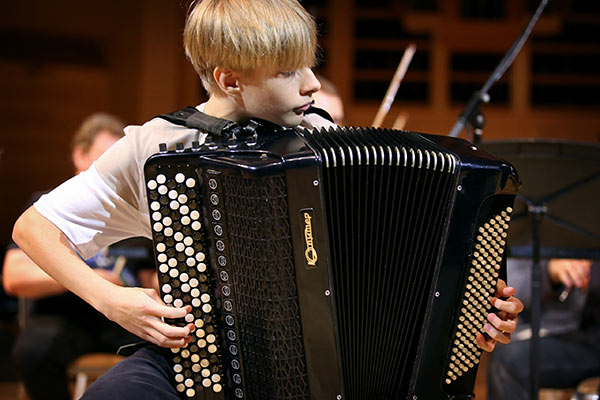 Репетиция к концерту-открытию XXII фестиваля «Москва встречает друзей»