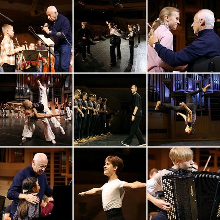 Выкладывать фотографии фестиваля начнем с репетиции, которая прошла перед концертом-открытием в Светлановском зале Московского международного Дома музыки