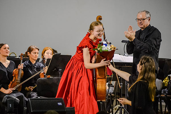 Воспитанники Фонда Спивакова рассказали в&nbsp;Тамбове, зачем в&nbsp;оркестре струнные инструменты