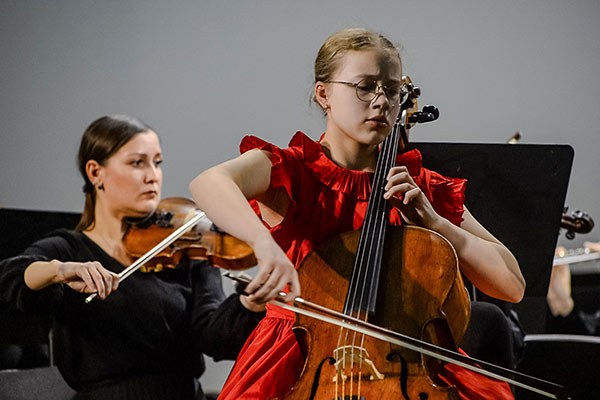Воспитанники Фонда Спивакова рассказали в&nbsp;Тамбове, зачем в&nbsp;оркестре струнные инструменты