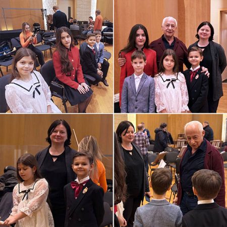 Фонд Владимира Спивакова подарил юным скрипачам встречу с Маэстро