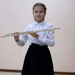 Открываем сбор на инструмент для юной флейтистки из Мичуринска