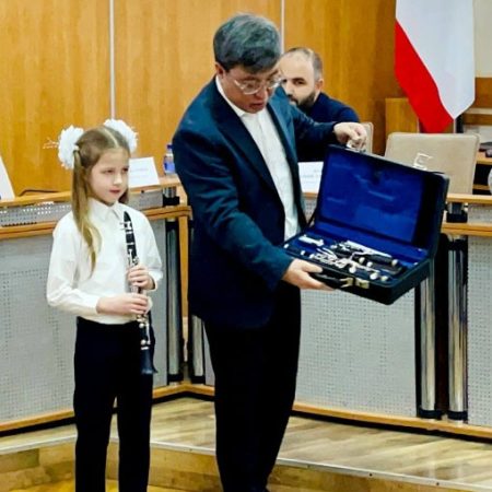 Долгожданный кларнет — в торжественной обстановке!
