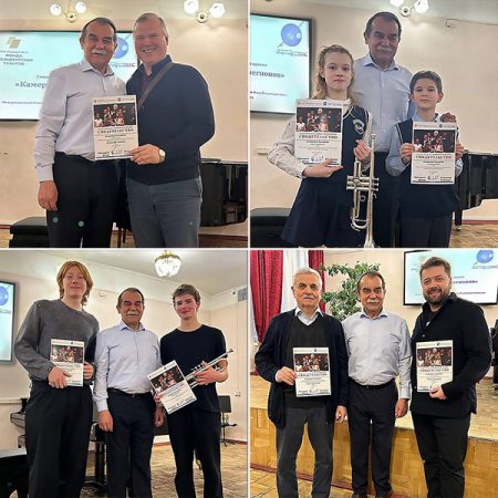 «Камертон регионов» в Санкт-Петербурге начался не с концерта, а мастер-классов Заслуженного артиста РФ, профессора РАМ им. Гнесиных Владимира Пушкарева